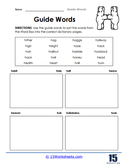 Guide Words Worksheets - 15 Worksheets Library