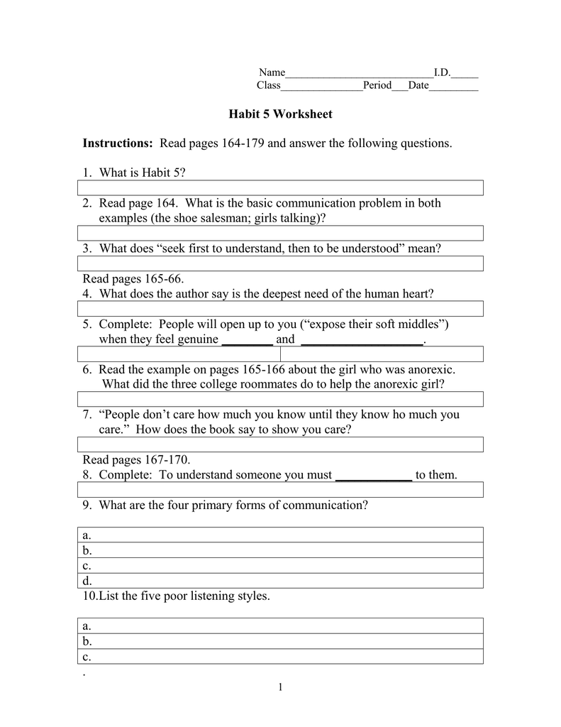 habit-5-worksheets-seek-first-to-understand 1 .doc - The 7 Habits ...