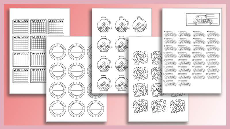 21 Free Printable Habit Trackers ⋆ The Petite Planner