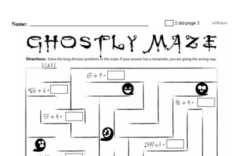 Free Fifth Grade Halloween PDF Worksheets | edHelper.com