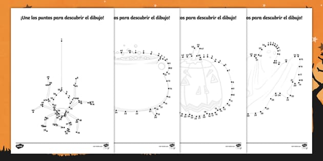 halloween connect the dots worksheet