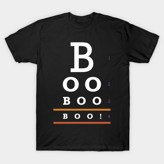 halloween eye chart printable