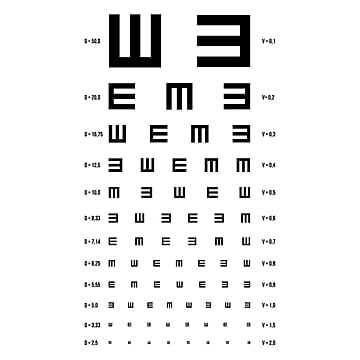 Eye Test Chart PNG Transparent Images Free Download | Vector Files ...