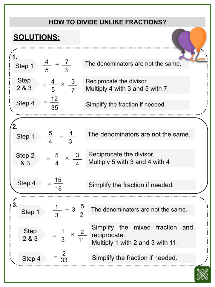 halloween fraction worksheet