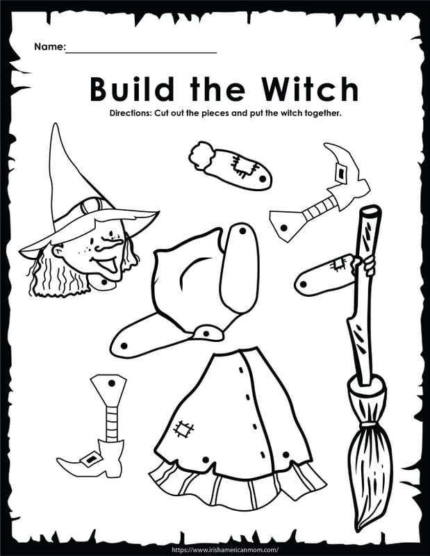 halloween fun worksheet