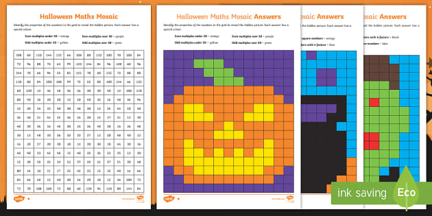 halloween math activities