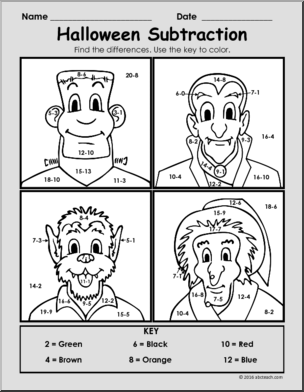 Halloween Coloring Pages | Abcteach