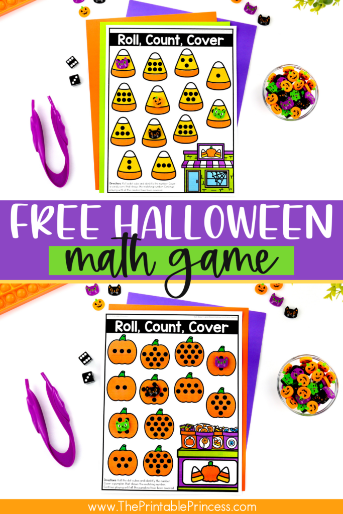 Halloween Counting And Subitizing Freebie Worksheets Library