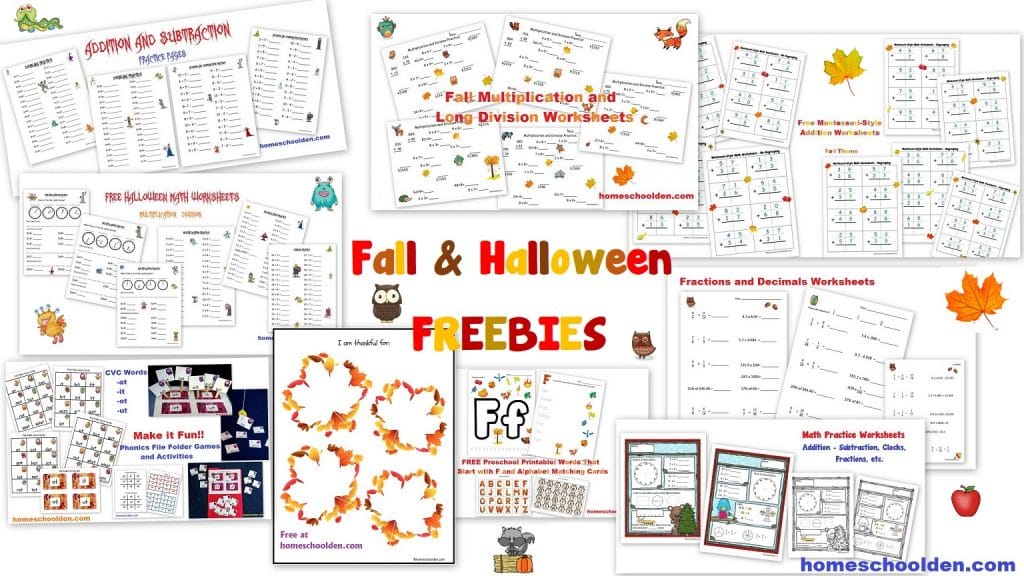 halloween math worksheet division