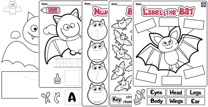 halloween math worksheet for kindergarten