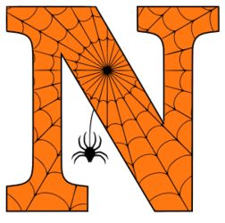 halloween printable alphabet letters