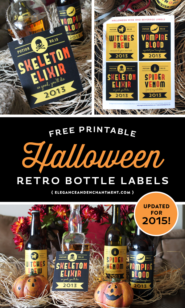 halloween printable labels free