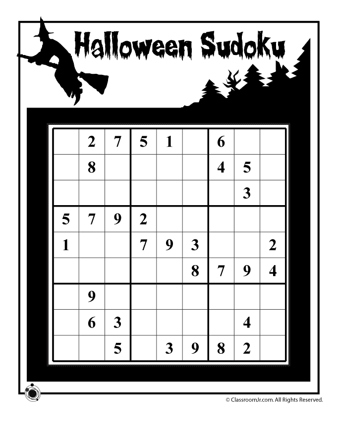 halloween printables for 4th grade