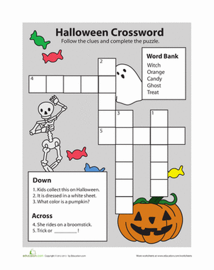 Halloween Vocabulary | Worksheet 