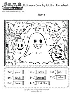 Halloween Worksheets for Kindergarten (Free Printables)