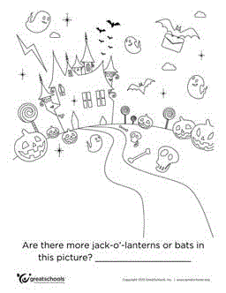 halloween worksheet for 5th grade