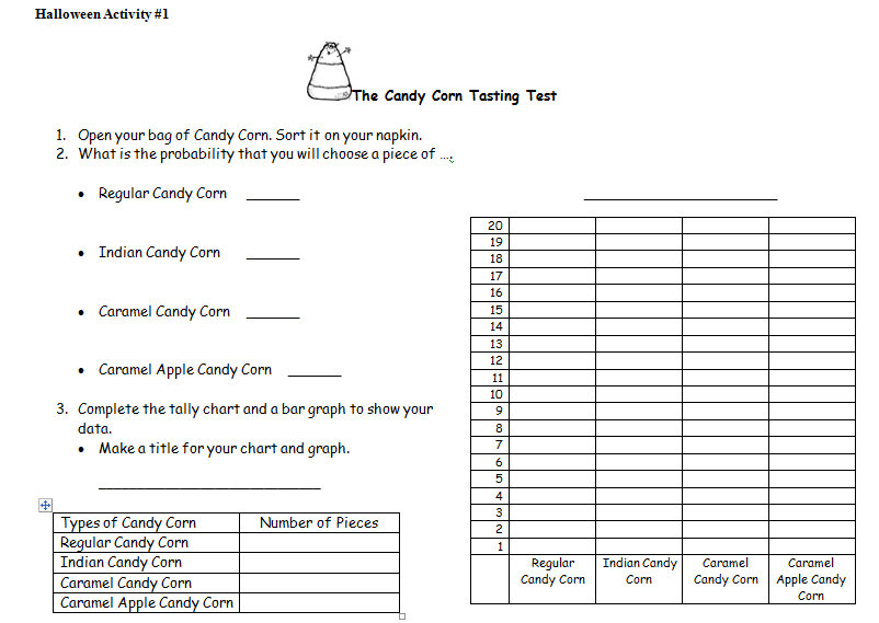 Halloween Math Worksheets &  Activities | Math Game Time