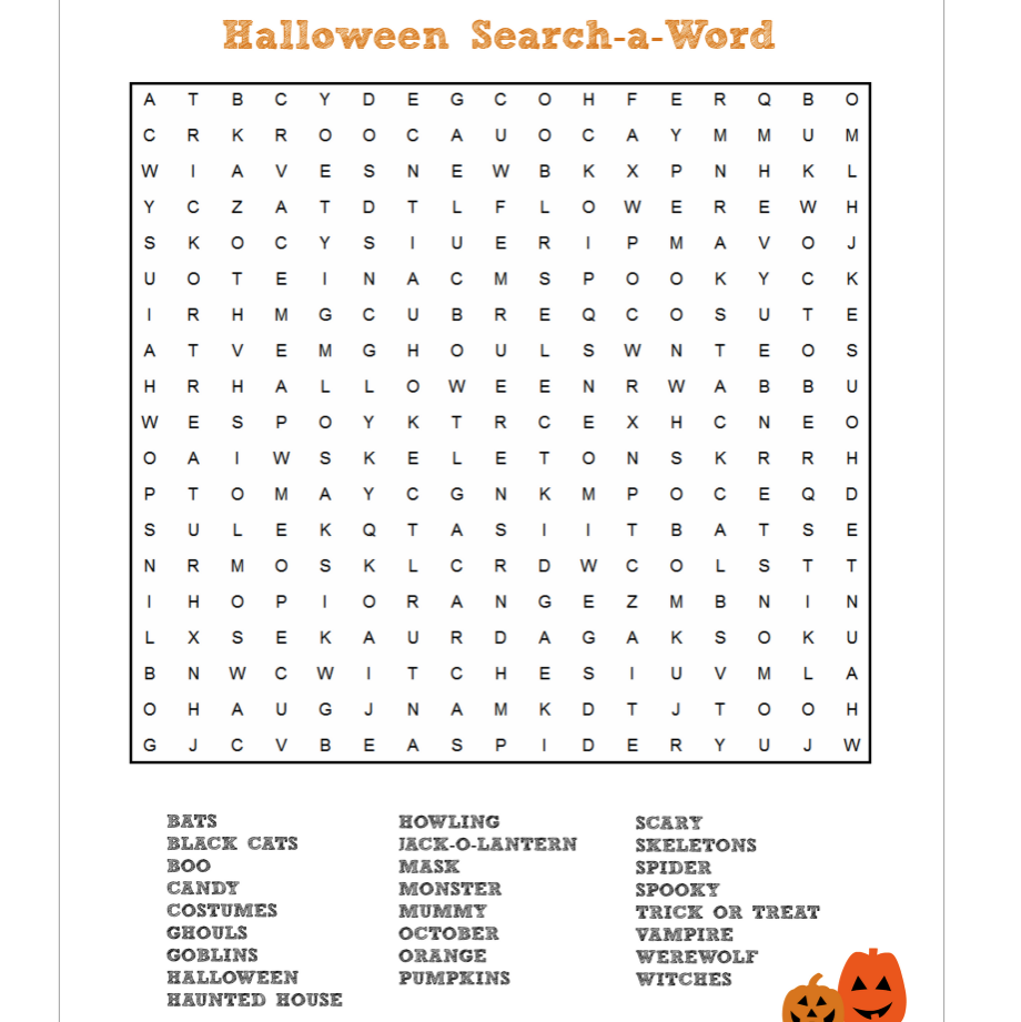 35 Free Halloween Printables &  Coloring Pages for Kids and Adults