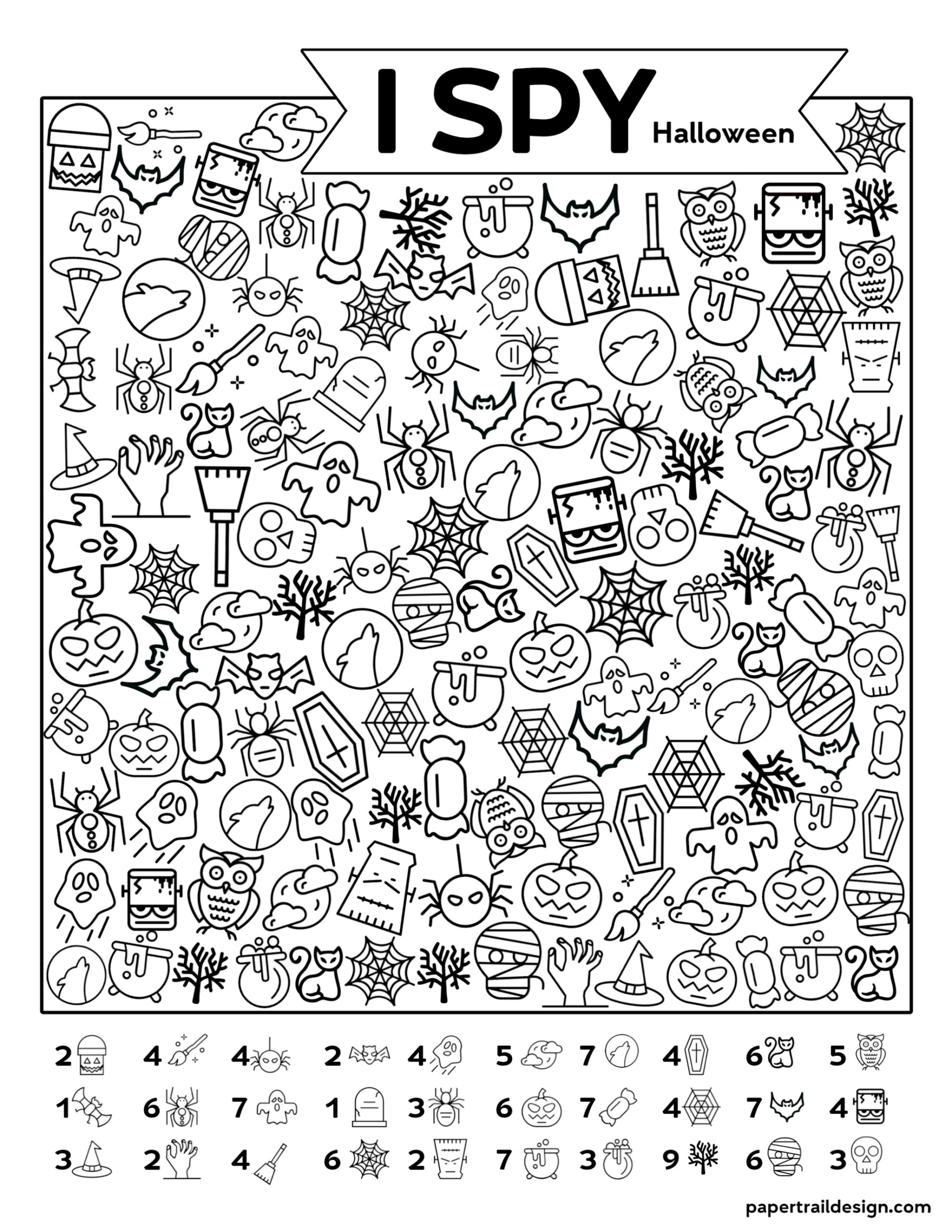 halloween worksheet printable