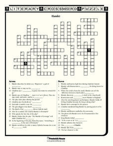 Hamlet Worksheet for 9th - 12th Grade | Lesson Planet