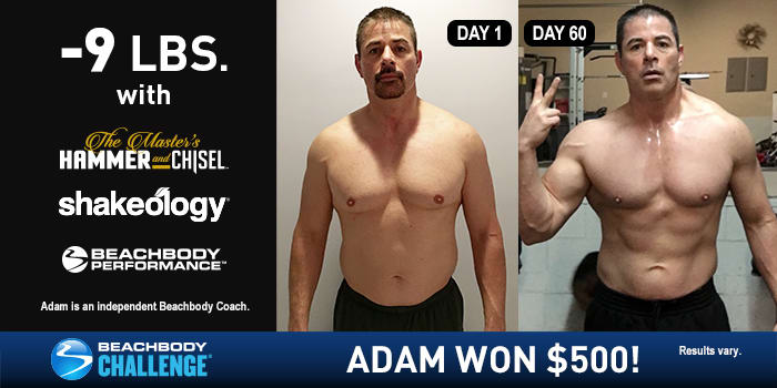 Hammer and Chisel Results: Adam Got Shredded in 60 Days! | BODi