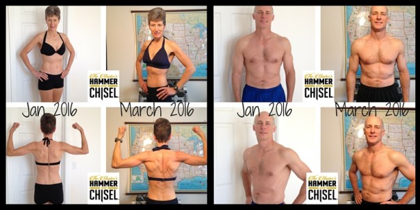 My Hammer &  Chisel Workout Sheets - John T Fitness