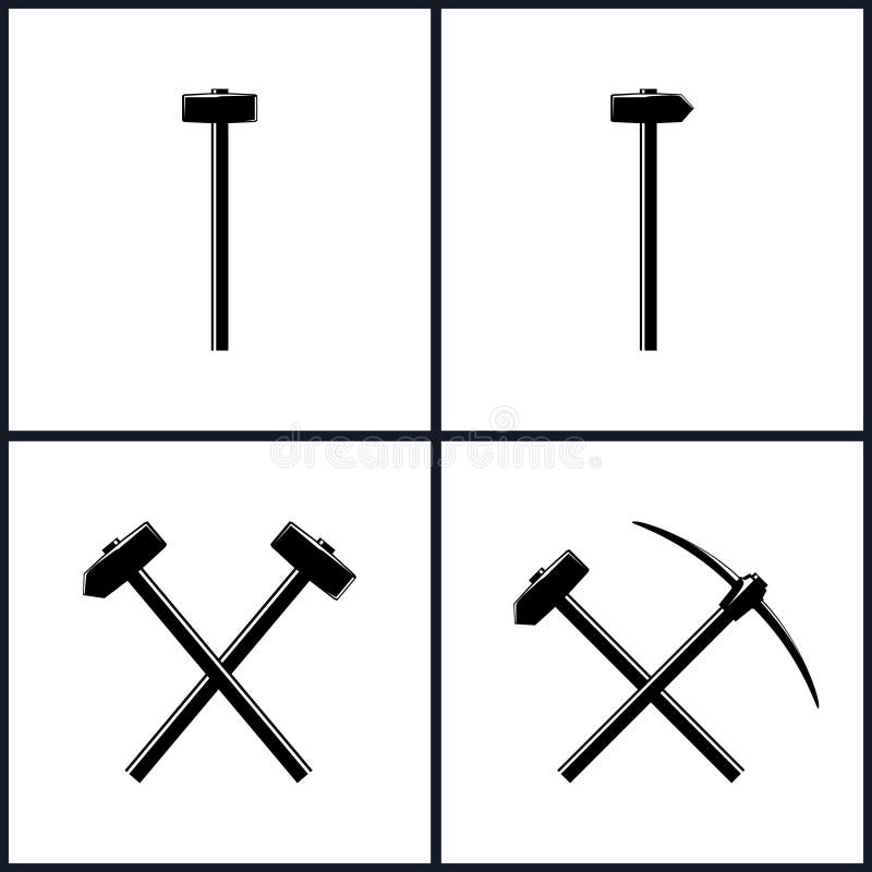hammer and pickaxe