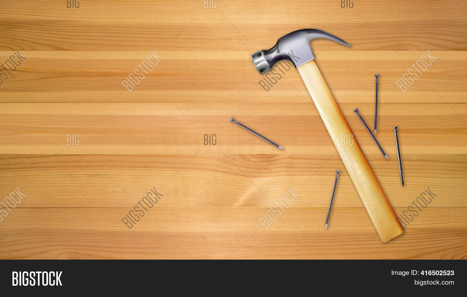 Workbench, Hammer Image &  Photo (Free Trial) | Bigstock