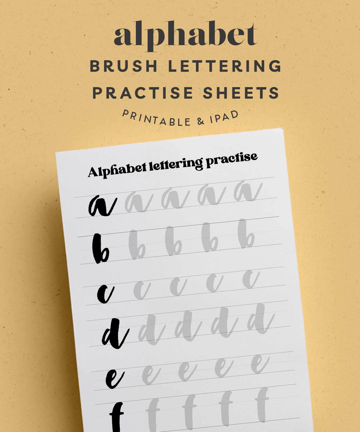 Free Hand Lettering Printables Free Hand Lettering Printables