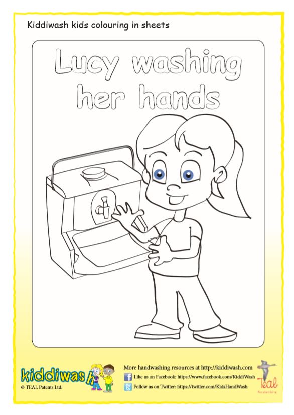Preschool and Nursery School-focused Handwashing Worksheets - The ...