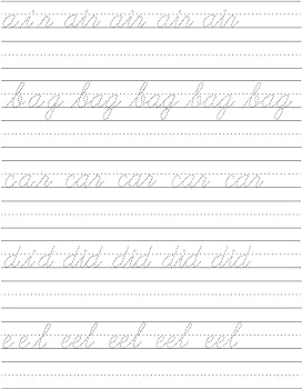 Amazon.com: Cursive Handwriting Workbook for Teens: A cursive ...