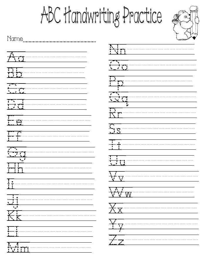 handwriting practice.pdf - Google Drive | Kids handwriting ...