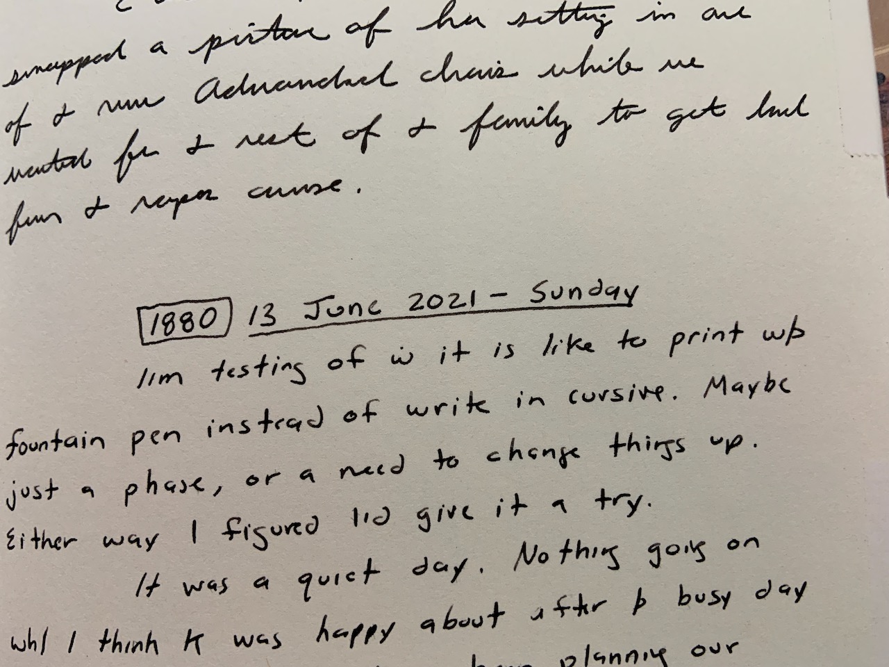 Print vs. Cursive - Jamie Todd Rubin