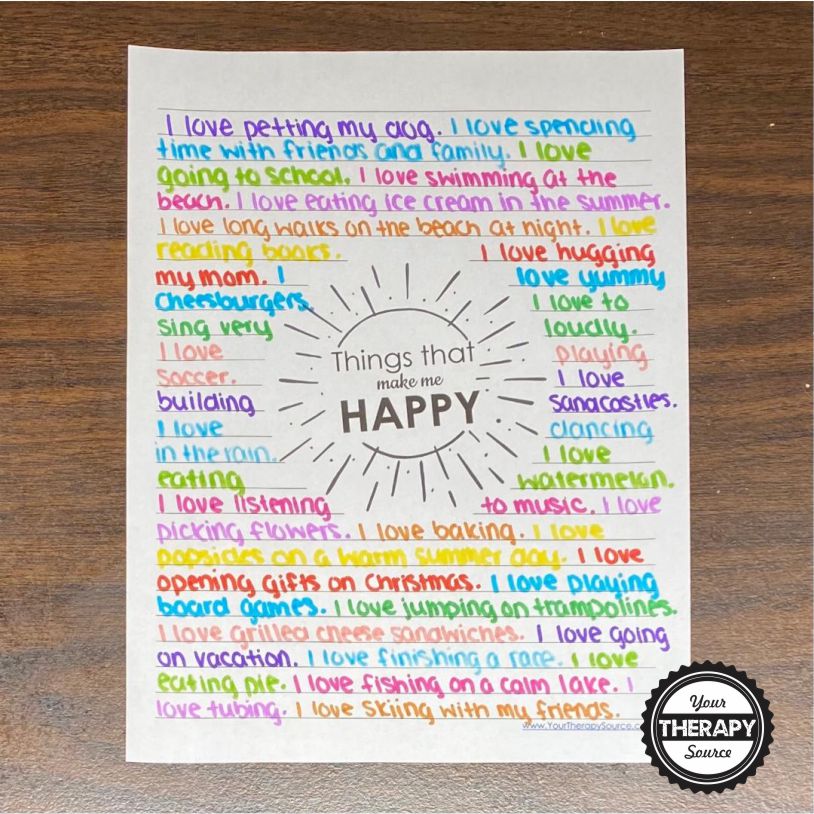 Free Handwriting Worksheets for Middle Schoolers or Any Age - Your ...
