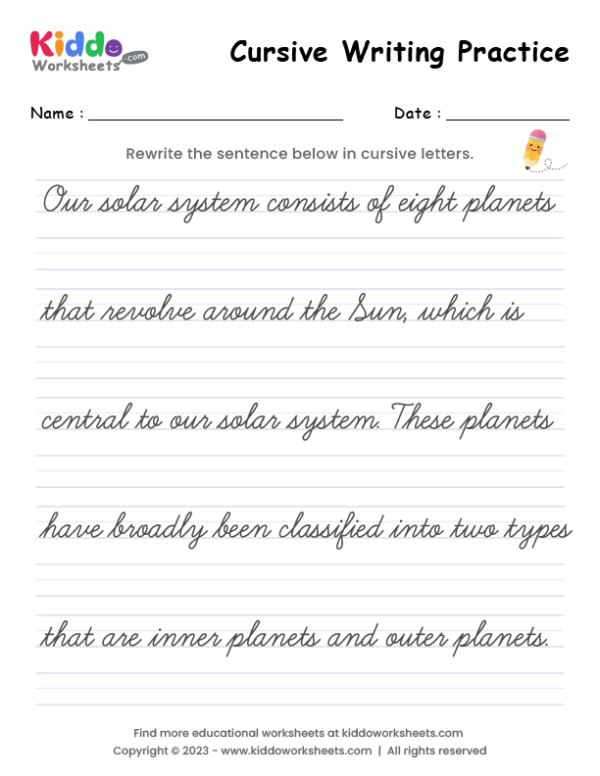handwriting worksheet money