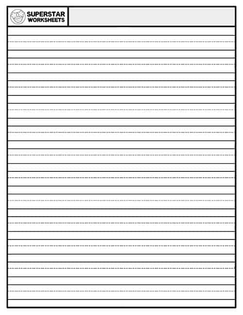 Handwriting Worksheets -Worksheets Library