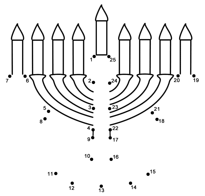 The 5 Best WORKSHEETS for HANUKKAH Preschool Theme - Preschool.org