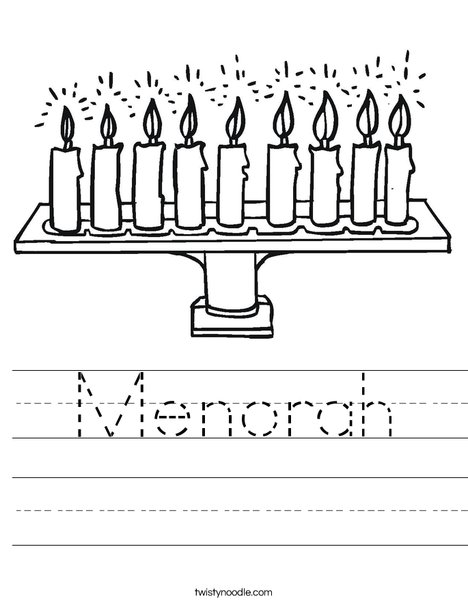 The 5 Best WORKSHEETS for HANUKKAH Preschool Theme - Preschool.org