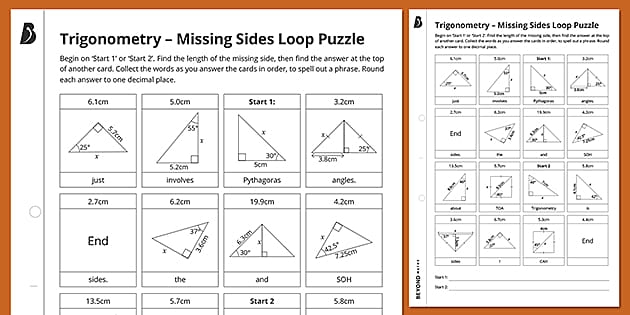 hapless headlines trig worksheet answers