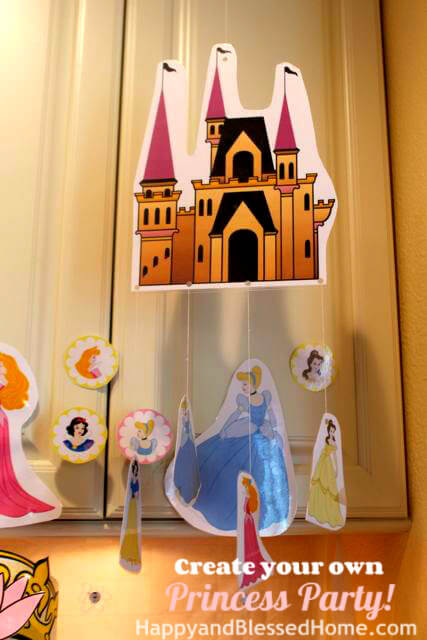 happy birthday banner printable disney princess