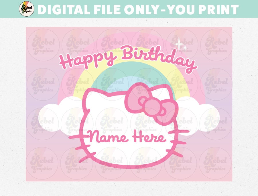 happy birthday banner vistaprint