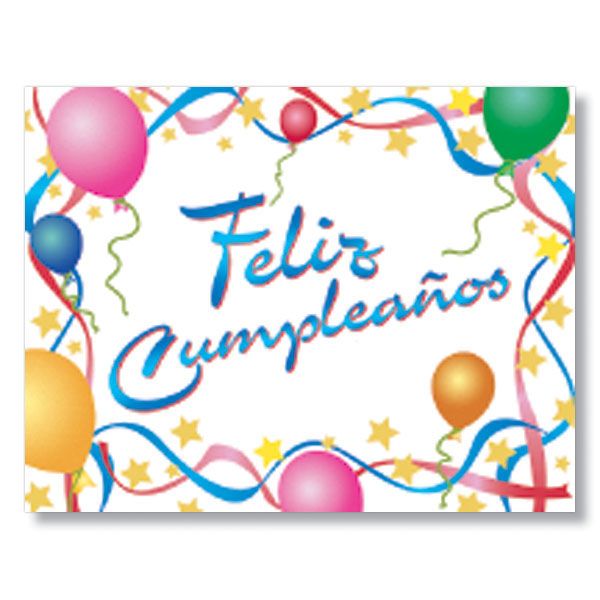 Feliz Cumpleanos Card | HRdirect - Worksheets Library for Feliz Cumplea Os Free Printable Birthday Cards In Spanish