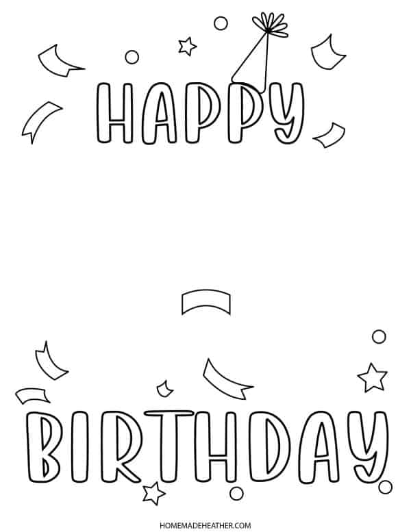 Birthday Handprint Art Printable Templates » Homemade Heather