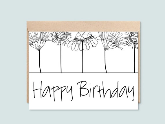 happy birthday printable art