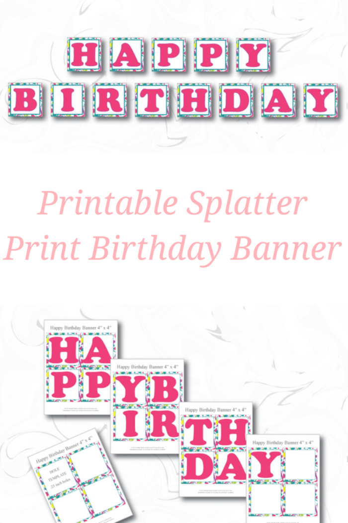 happy birthday printable art