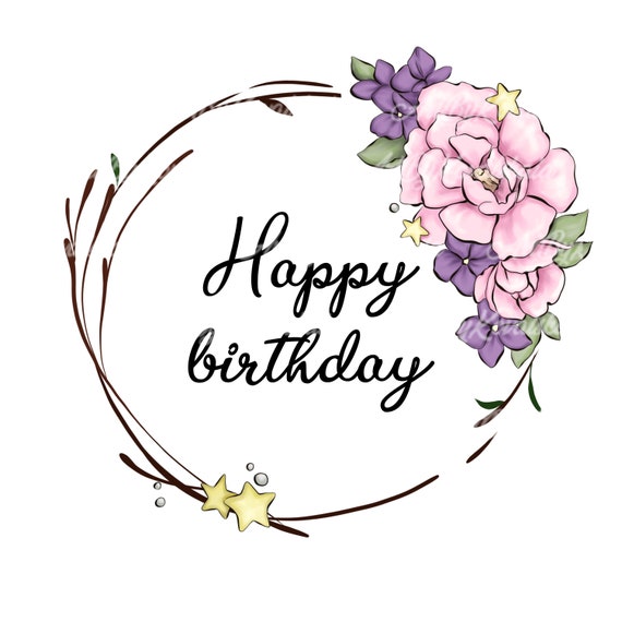 happy birthday printable art