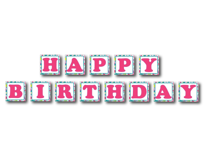 happy birthday printable art