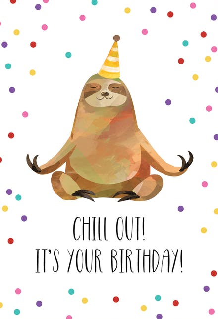 Free, custom printable birthday card templates 