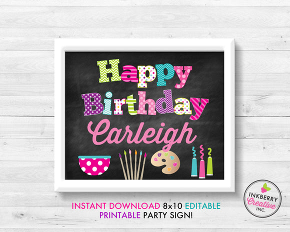 Free Printable Birthday Banner Ideas - Paper Trail Design