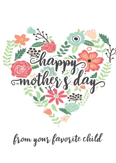 Free Printable Mothers Day Coloring Cards Cards, Create and Print ...
